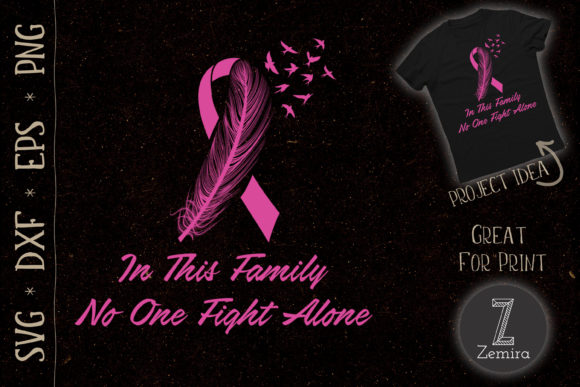 Breast Cancer Awareness Fight Quote: T-Shirt Designs & Graphics
