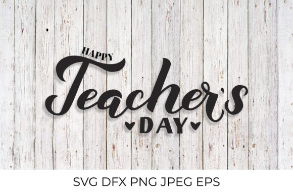 Happy Teacher’s Day Calligraphy Quote
