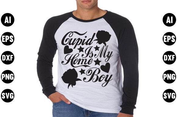 Valentine's Day Quote Design, Cupid is