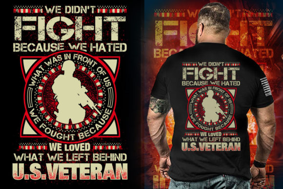 Veteran T-Shirt Design 5: Graphics and T-Shirt Designs