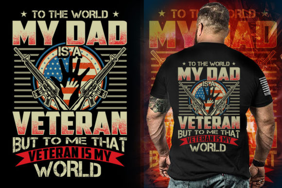 Veteran T-Shirt Design 6: Graphics for Real Website Use