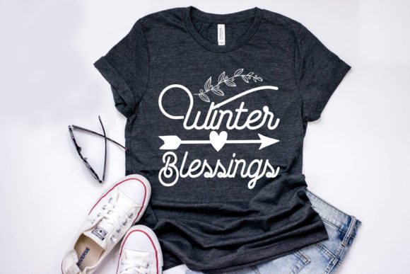 Winter Quote Design: Graphics & T-Shirt Designs