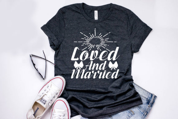 Winter Quote Design: Loved & Married Graphics